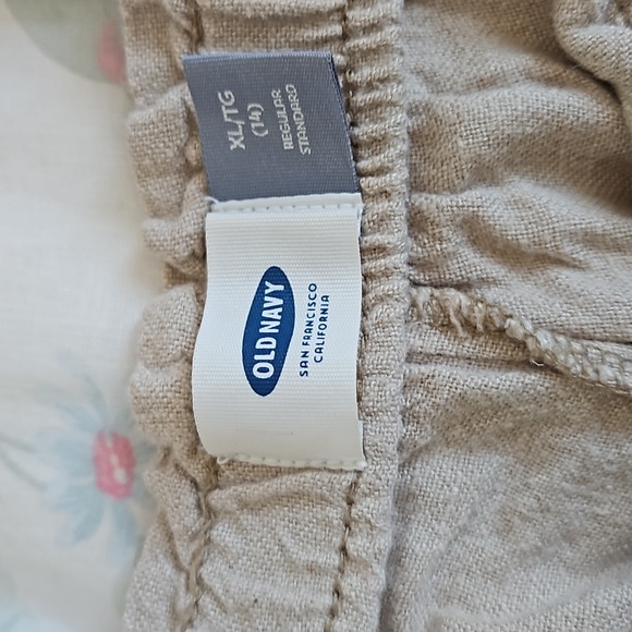 Old Navy Linen Shorts Size 14 - Picture 2 of 7